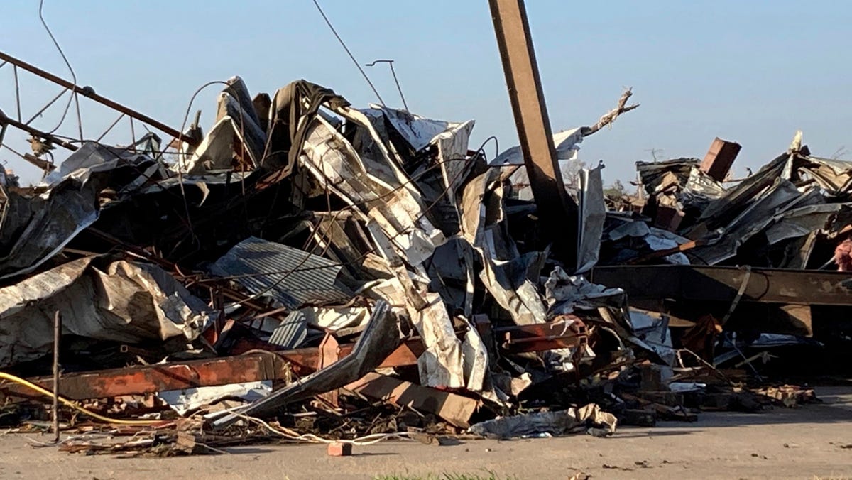 Mississippi Tornadoes Leave Trail of Destruction and Spark Search and Rescue Efforts