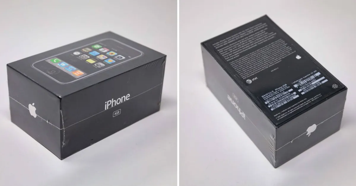 Featured image for "Rare Sealed 4GB Original iPhone Hits Auction Block, Expected to Break Records"