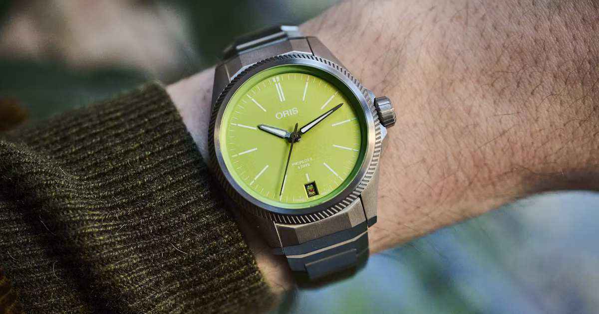 Featured image for Oris Unveils Kermit the Frog Watch for 2023.