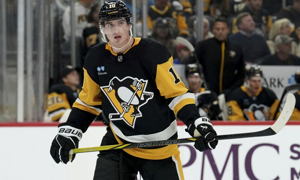 Featured image for Red Wings Edge Penguins in OT as Edvinsson Shines