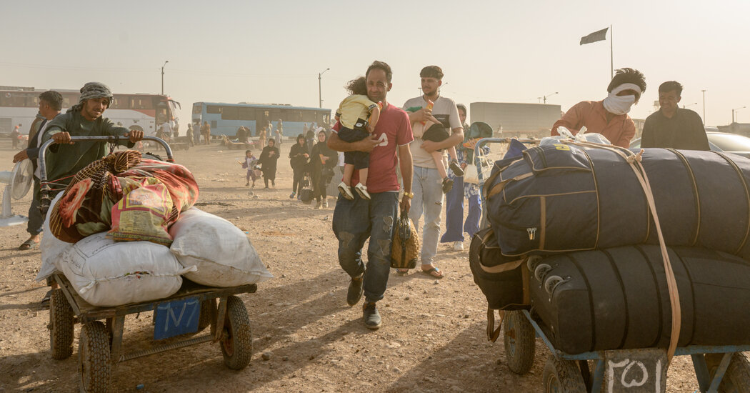 Featured image for Iran Expels Thousands of Afghan Refugees Amid Crackdown