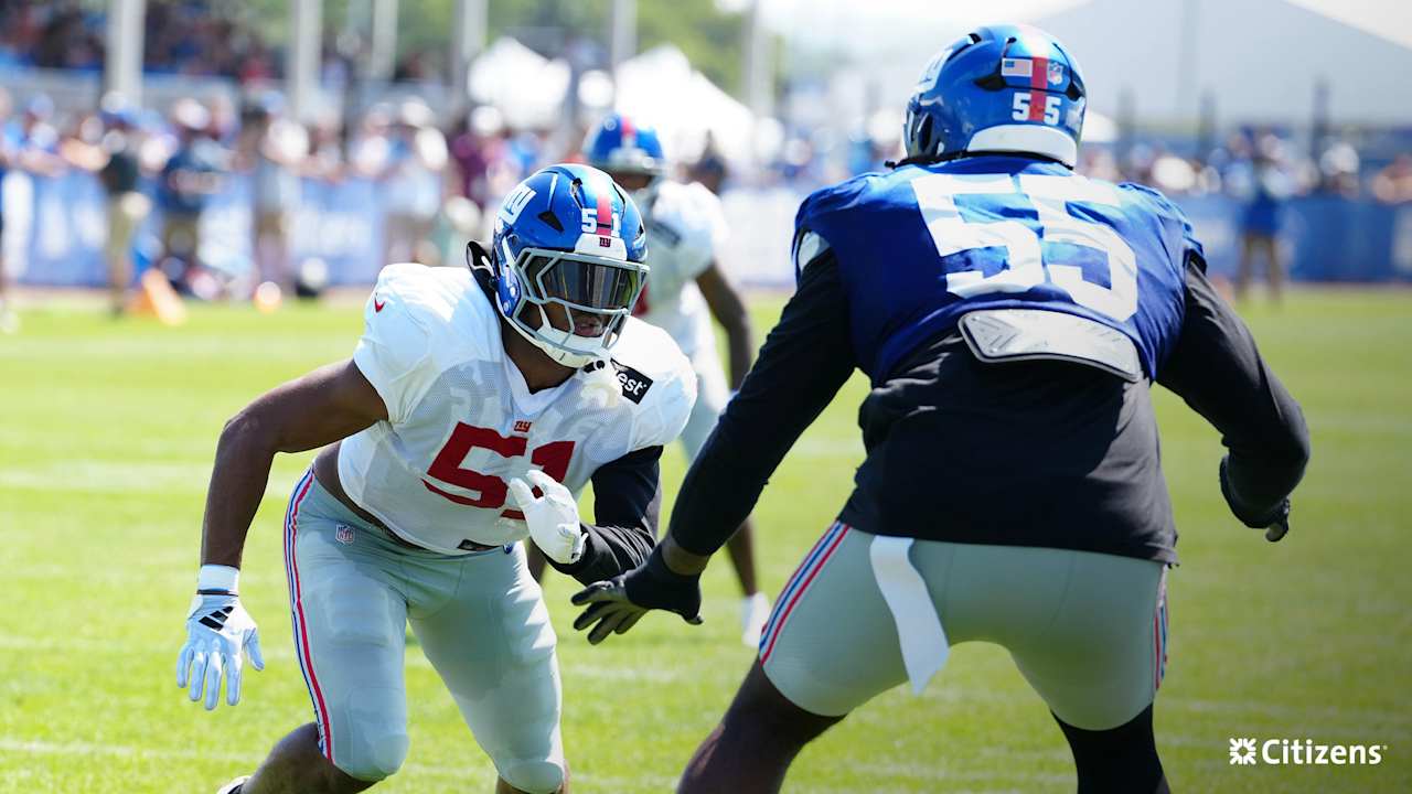 Featured image for Giants Training Camp Highlights and Roster Projections