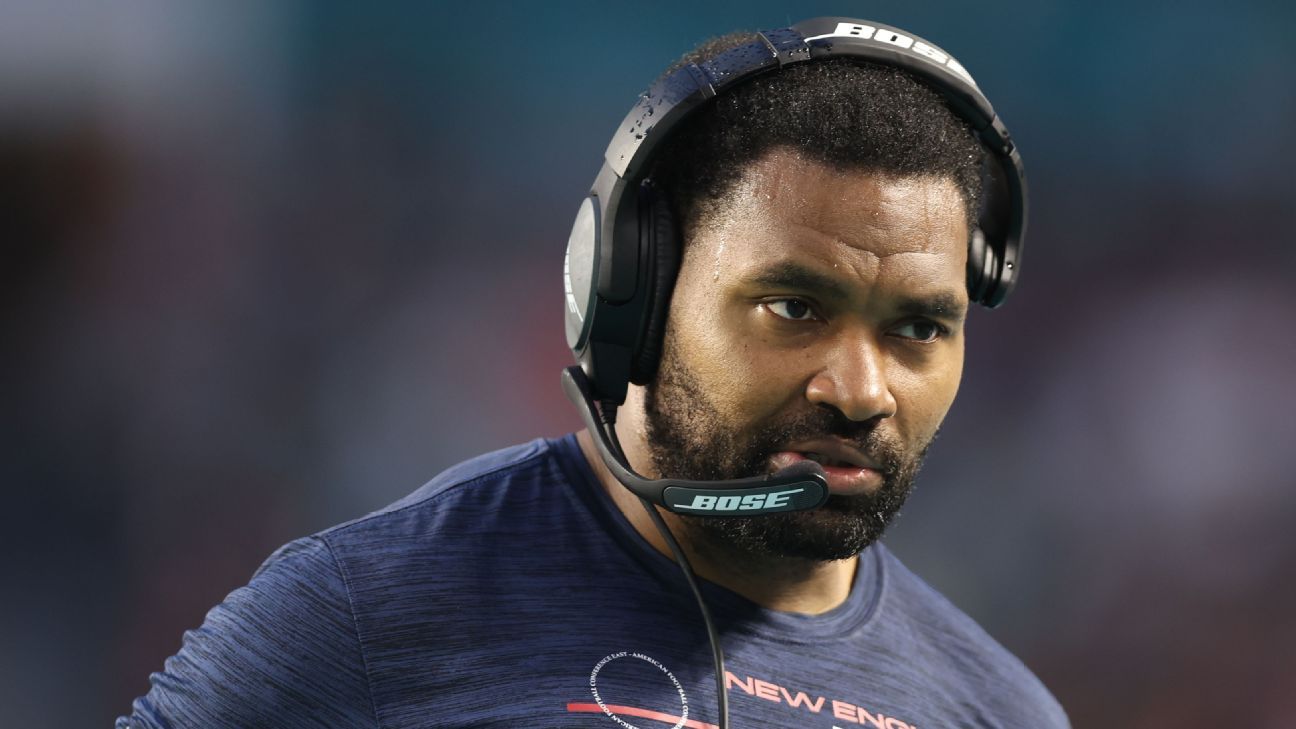 Featured image for "Jerod Mayo's Vision for the Patriots: Replicating Belichick's Success with Style Shifts and Clearing the Air"