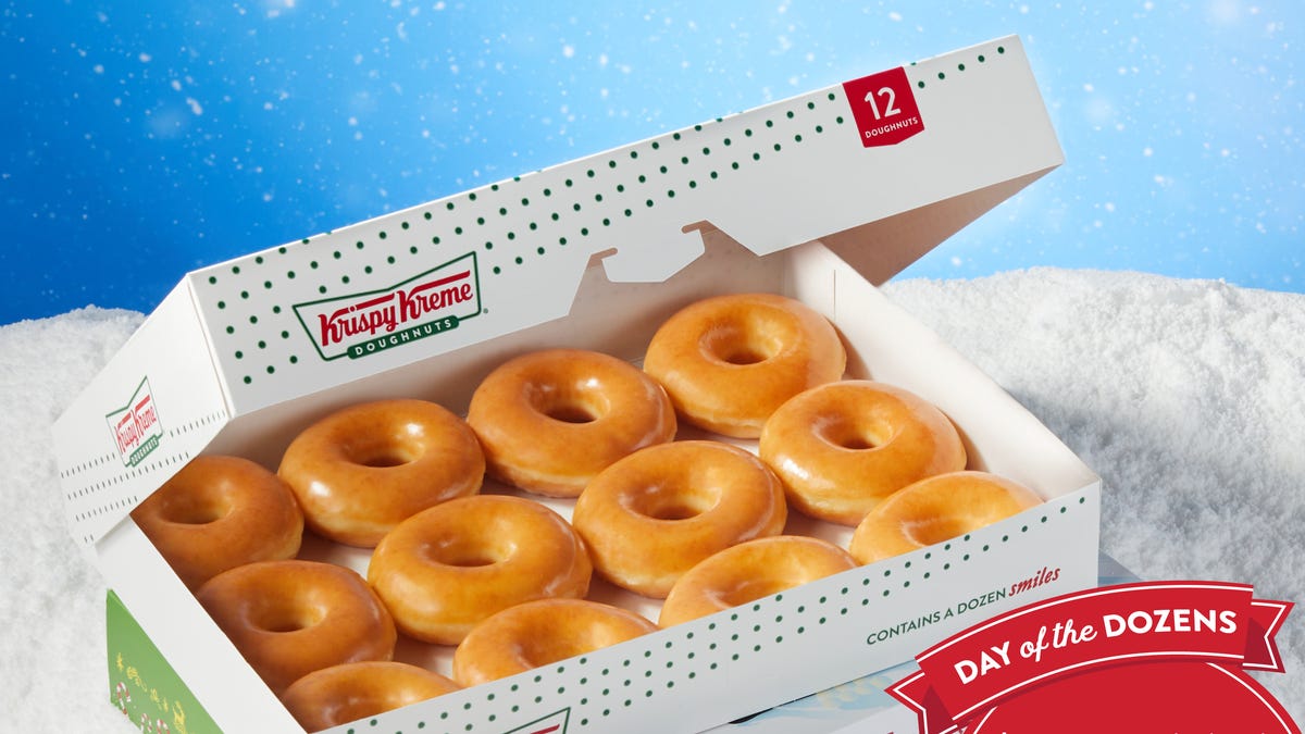 Featured image for Score a Dozen Krispy Kreme Doughnuts for Just $1