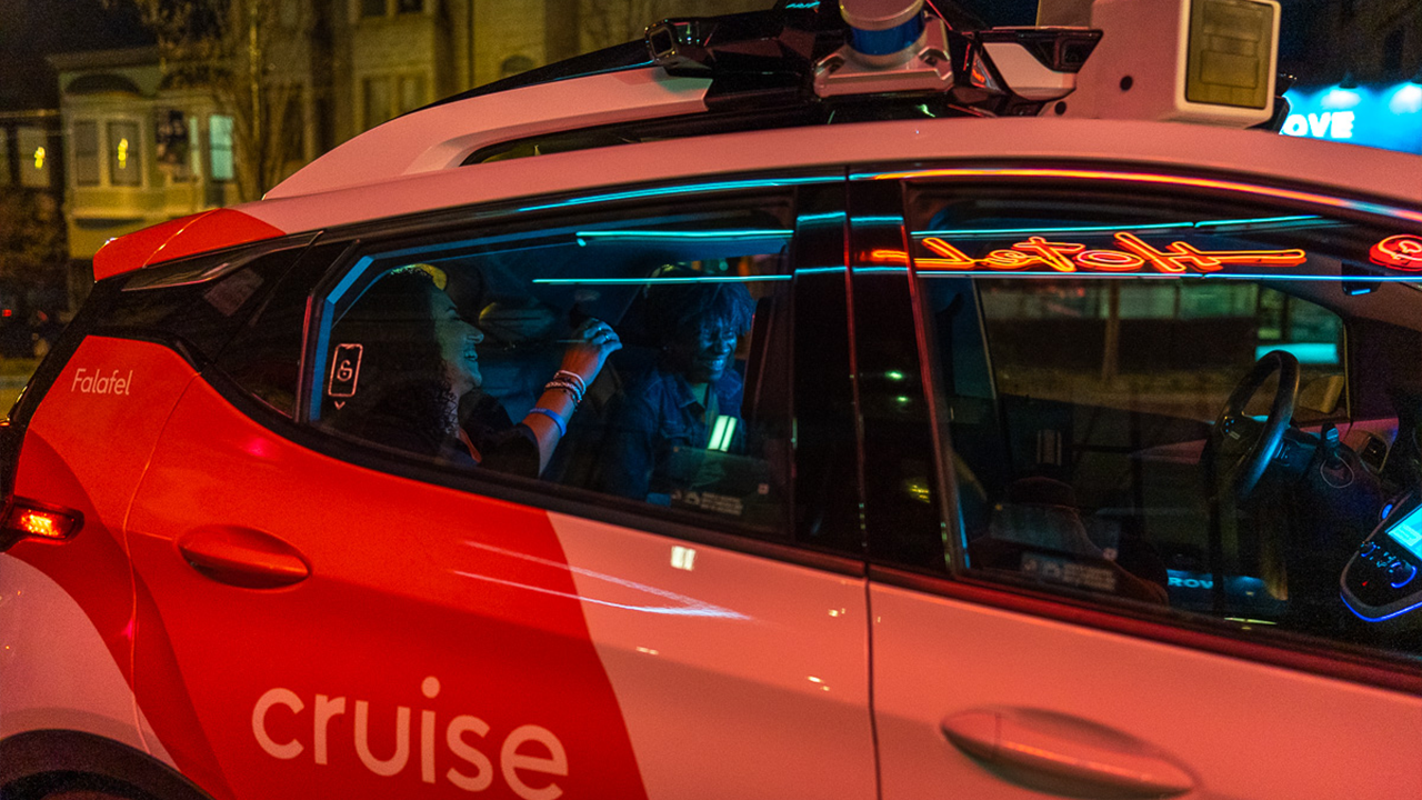 Featured image for California DMV orders Cruise to cut driverless car fleet in half after collision with firetruck