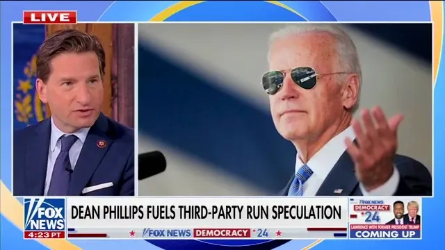 "Rep. Dean Phillips Takes on Biden in 2024 Presidential Bid"