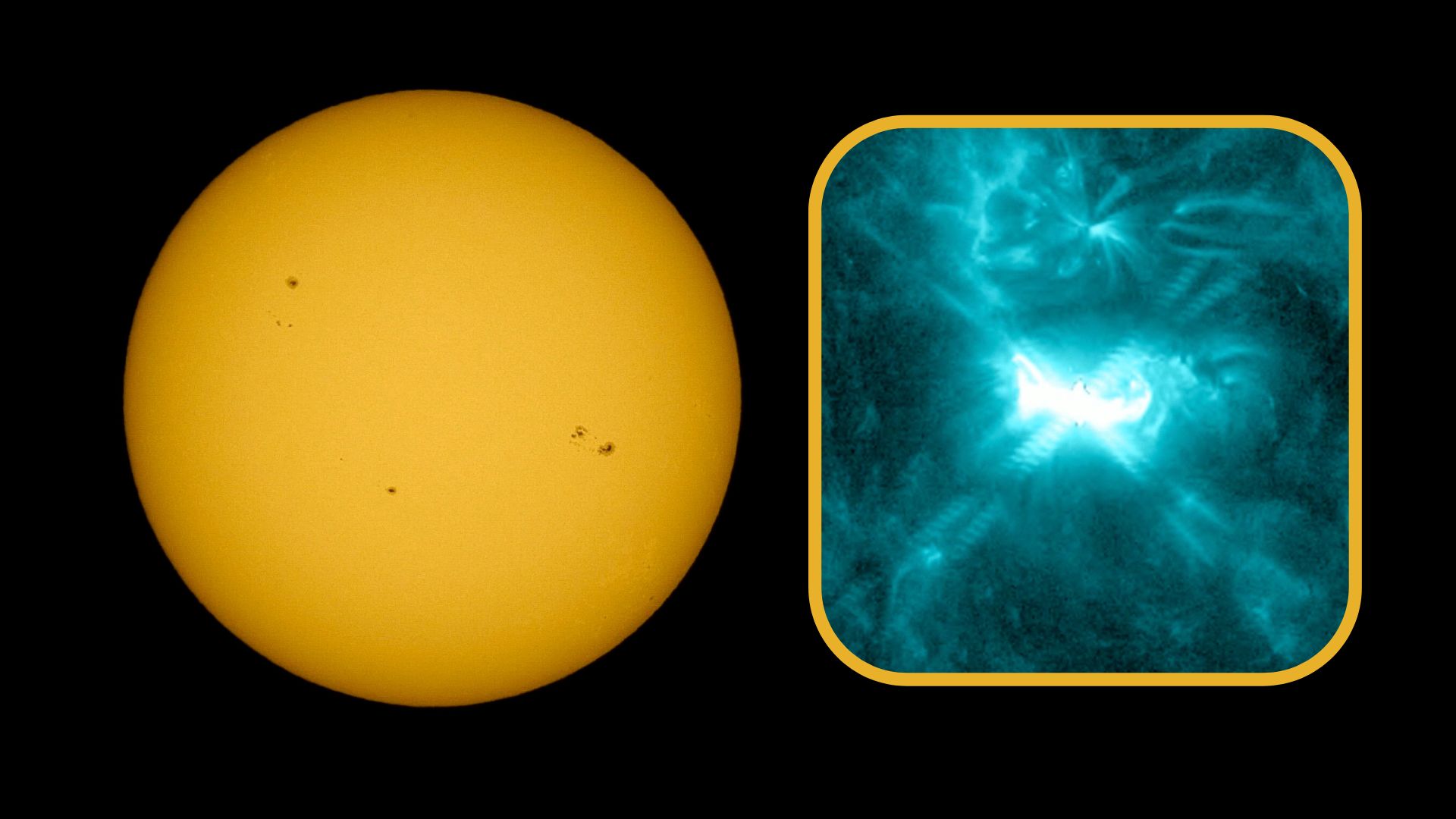 Featured image for Three Major Solar Flares Erupt in 24 Hours, Ending Solar Calm