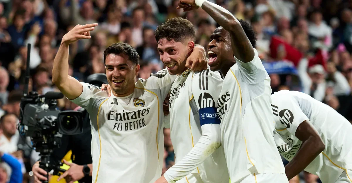 Valverde’s Hat-Trick Sends Real Madrid Past Manchester City 3-0