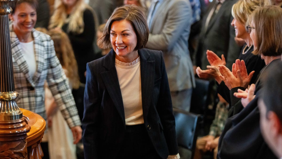 Featured image for "Gov. Kim Reynolds' Education Reform Bill Sparks Controversy and Potential Salary Increase for Teachers"