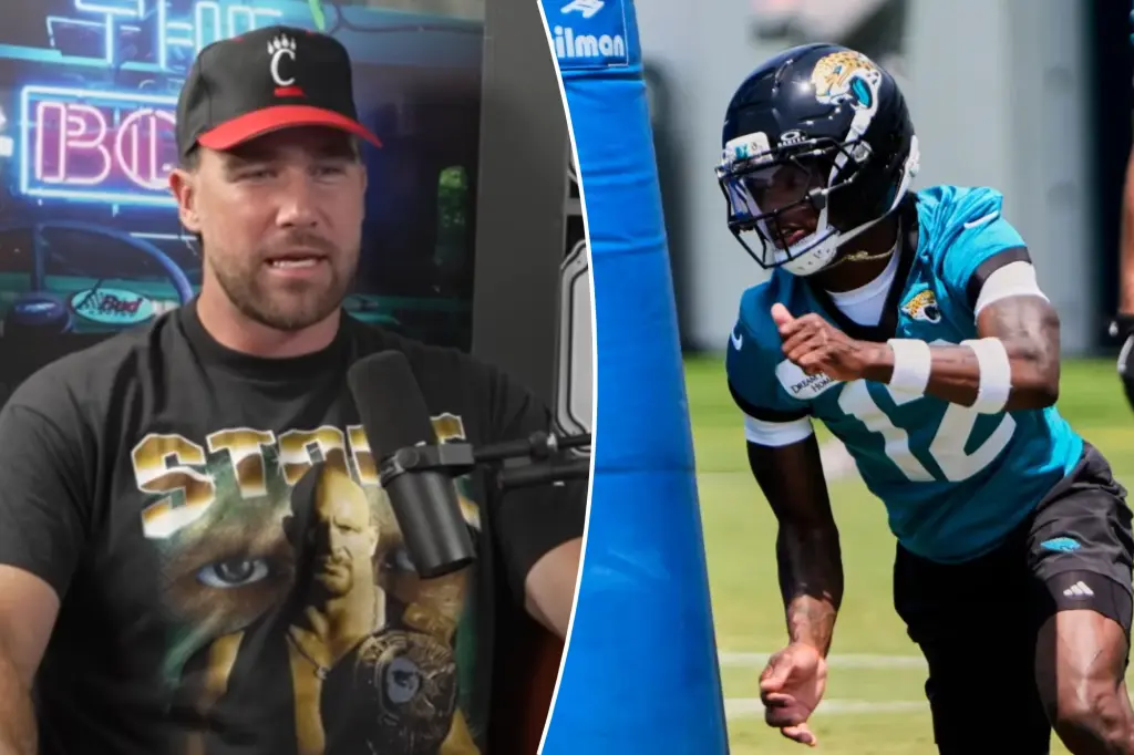 Featured image for Travis Kelce and Jaguars' Travis Hunter Prepare for Increased Two-Way Workload