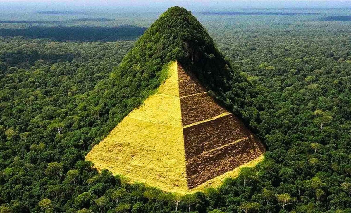 Featured image for Mysterious Pyramid Emerges in Amazon, Baffling Scientists