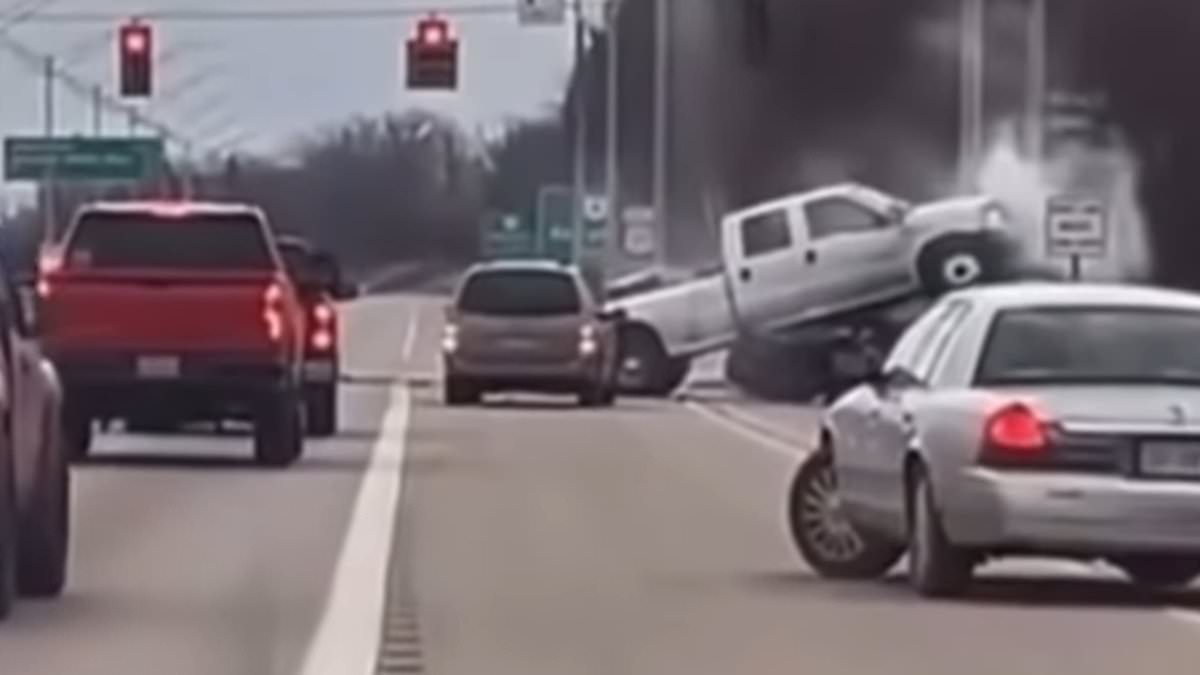 Ohio Police Chase Ends in Dramatic Crash and Shooting Incident