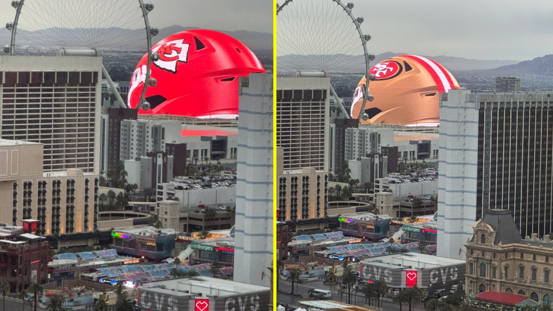 Featured image for "Las Vegas Sphere Unveils Epic Super Bowl-Themed Designs as Big Game Week Kicks Off"