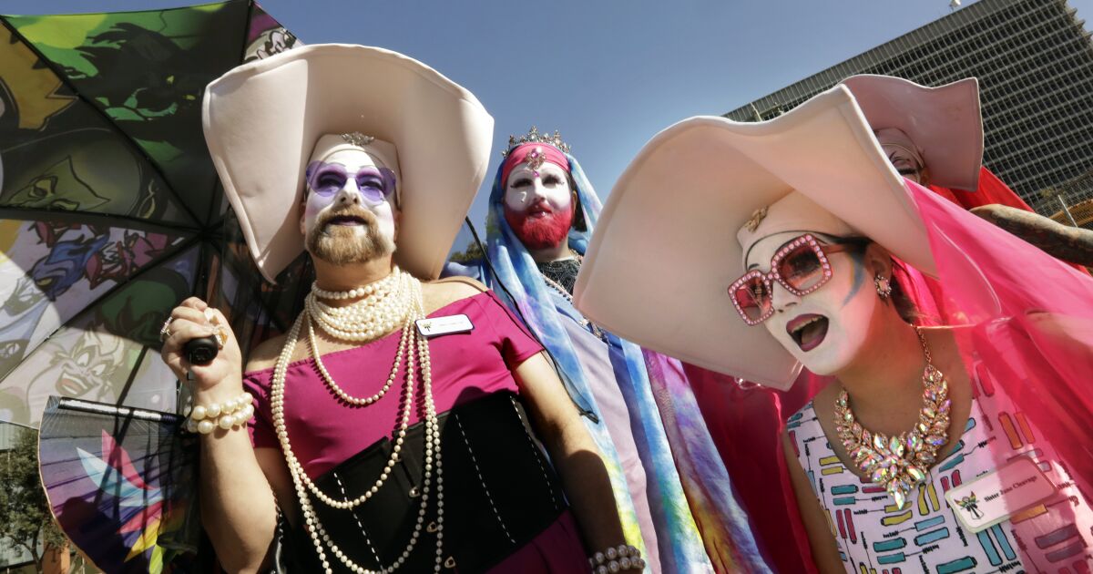 Dodgers face backlash for rescinding Pride Night invitation to satirical LGBTQ+ group.