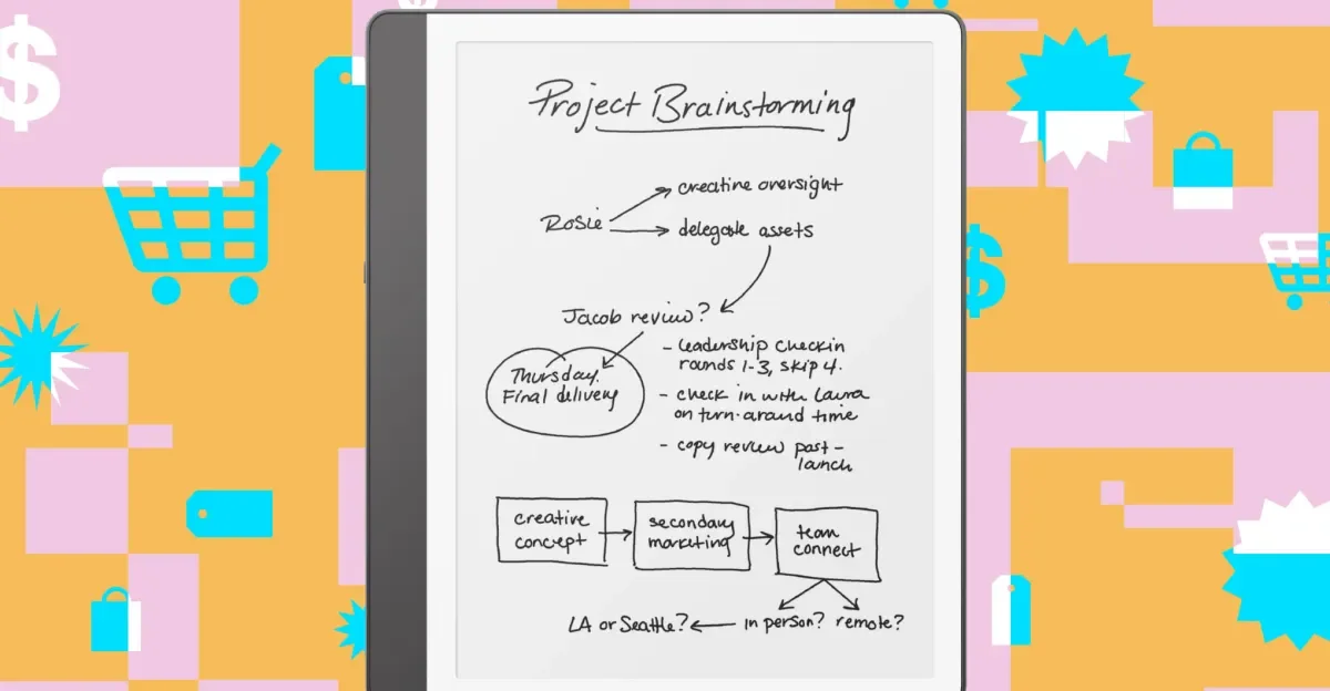 Amazon Kindle Scribe and Kindle Big Screen Offer Unbeatable Black Friday Deals