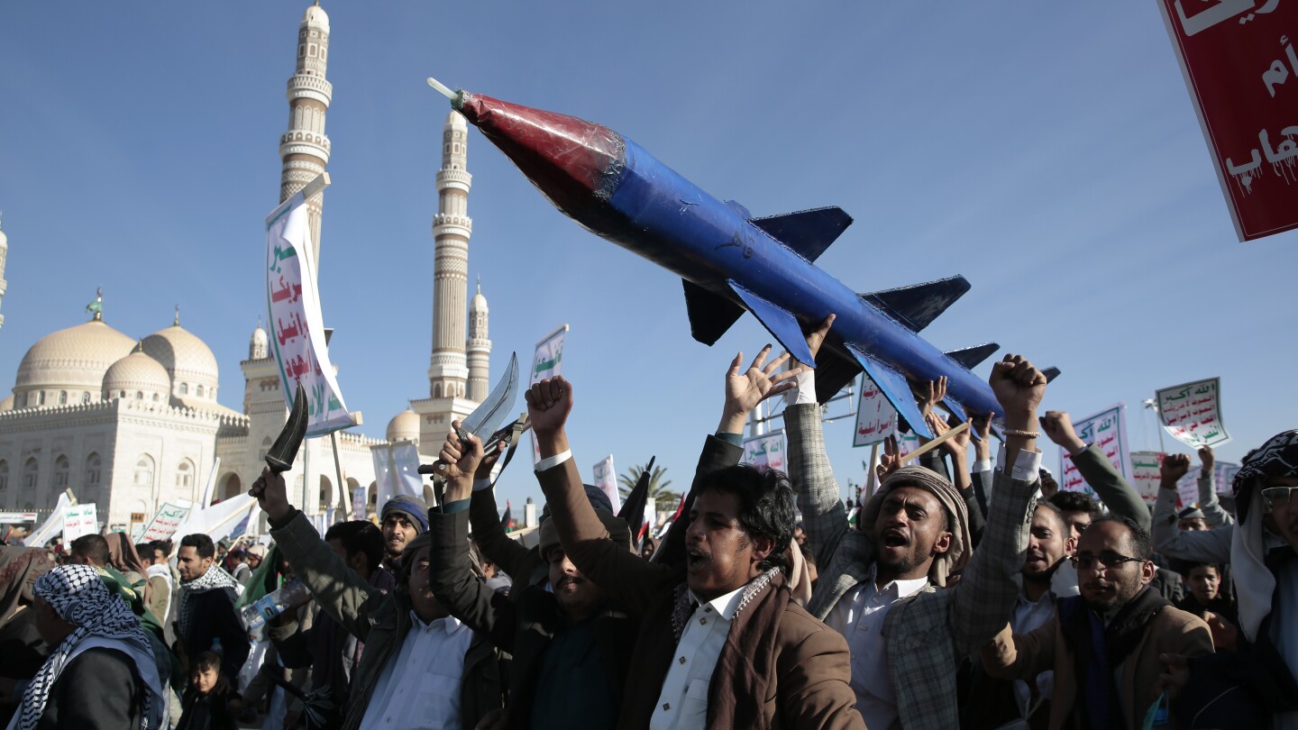 Featured image for "Yemen's Houthi Rebels Escalate Mideast Conflict with US Warship Missile Strike"