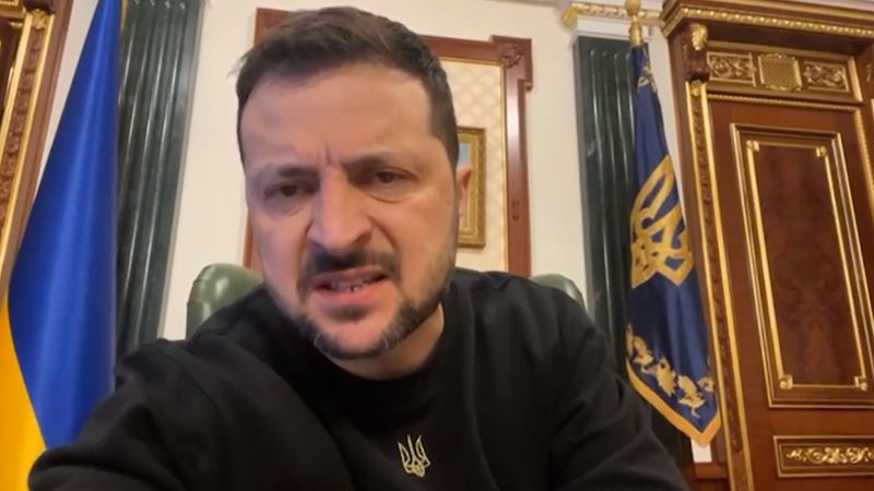 Zelensky condemns Russian soldiers for beheading Ukrainian servicemen.