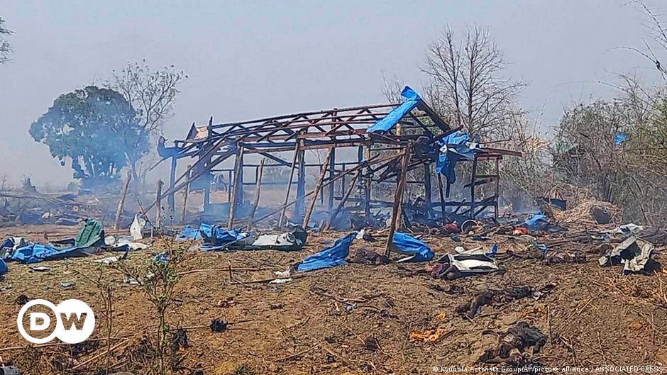 "Deadly Myanmar Air Strike Leaves 170 Dead, Junta Condemned"
