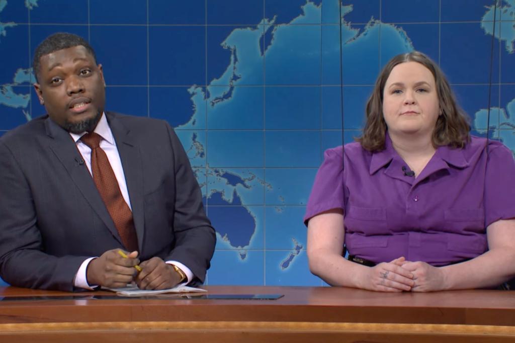 Featured image for 'SNL' comedian Molly Kearney advocates for trans rights and slams anti-LGBTQ bills.