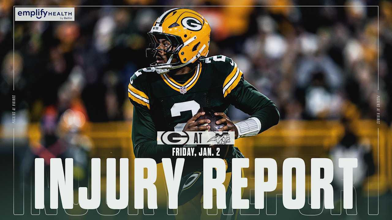 Featured image for Packers' Week 18 Injury Update and Game Preview vs. Vikings