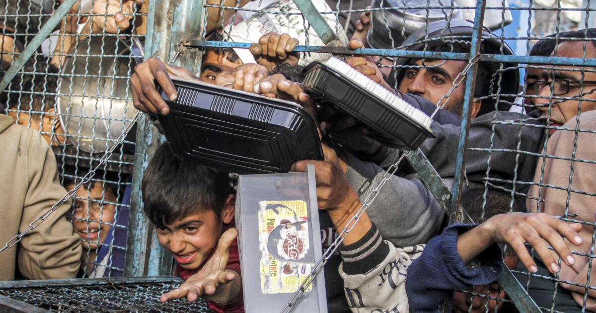 "Unraveling the Crisis: The Struggle to Deliver Aid to Starving People in Gaza"