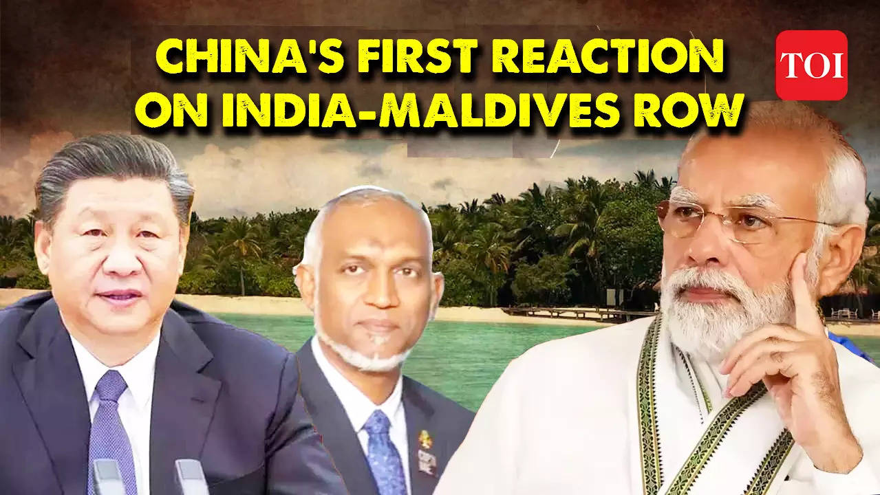 "China Urges Open-Mindedness as Maldives President Departs for Beijing Amid India Row"