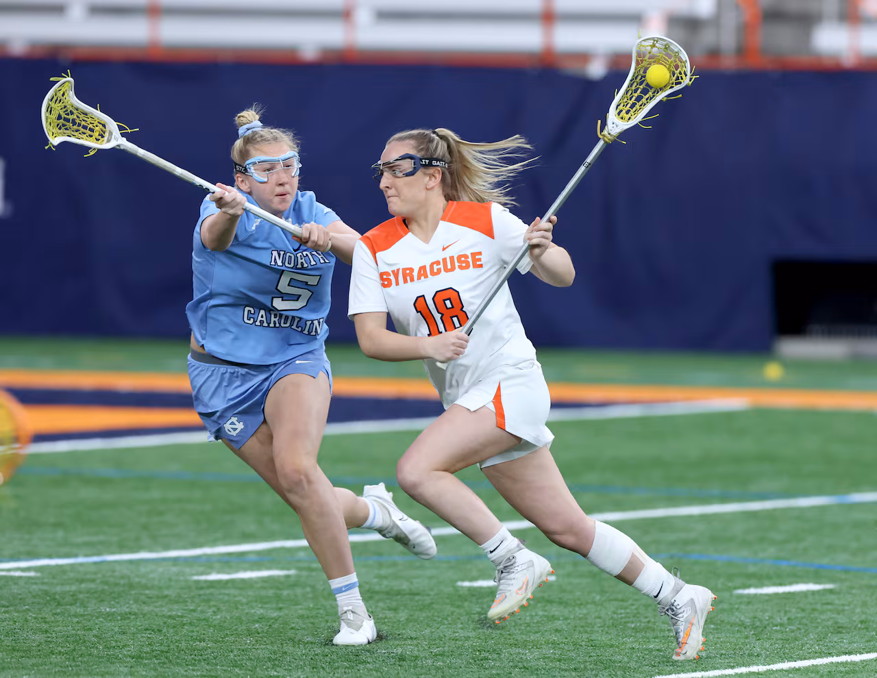 Featured image for Syracuse Lacrosse Stays Undefeated, Defeats North Carolina