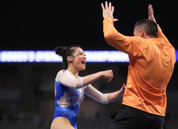 Featured image for Top Gymnasts Compete for NCAA Championship Titles.