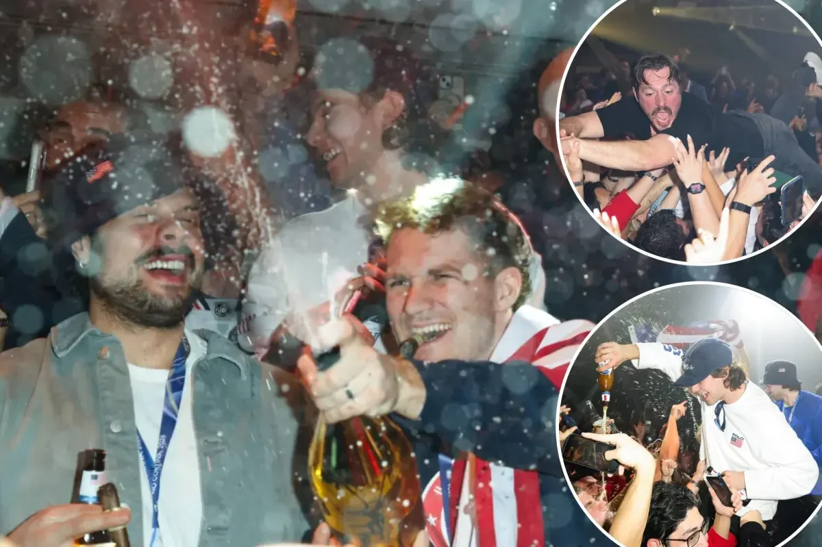 USA Hockey's Olympic Gold Fueled Wild Miami Nightclub Celebration