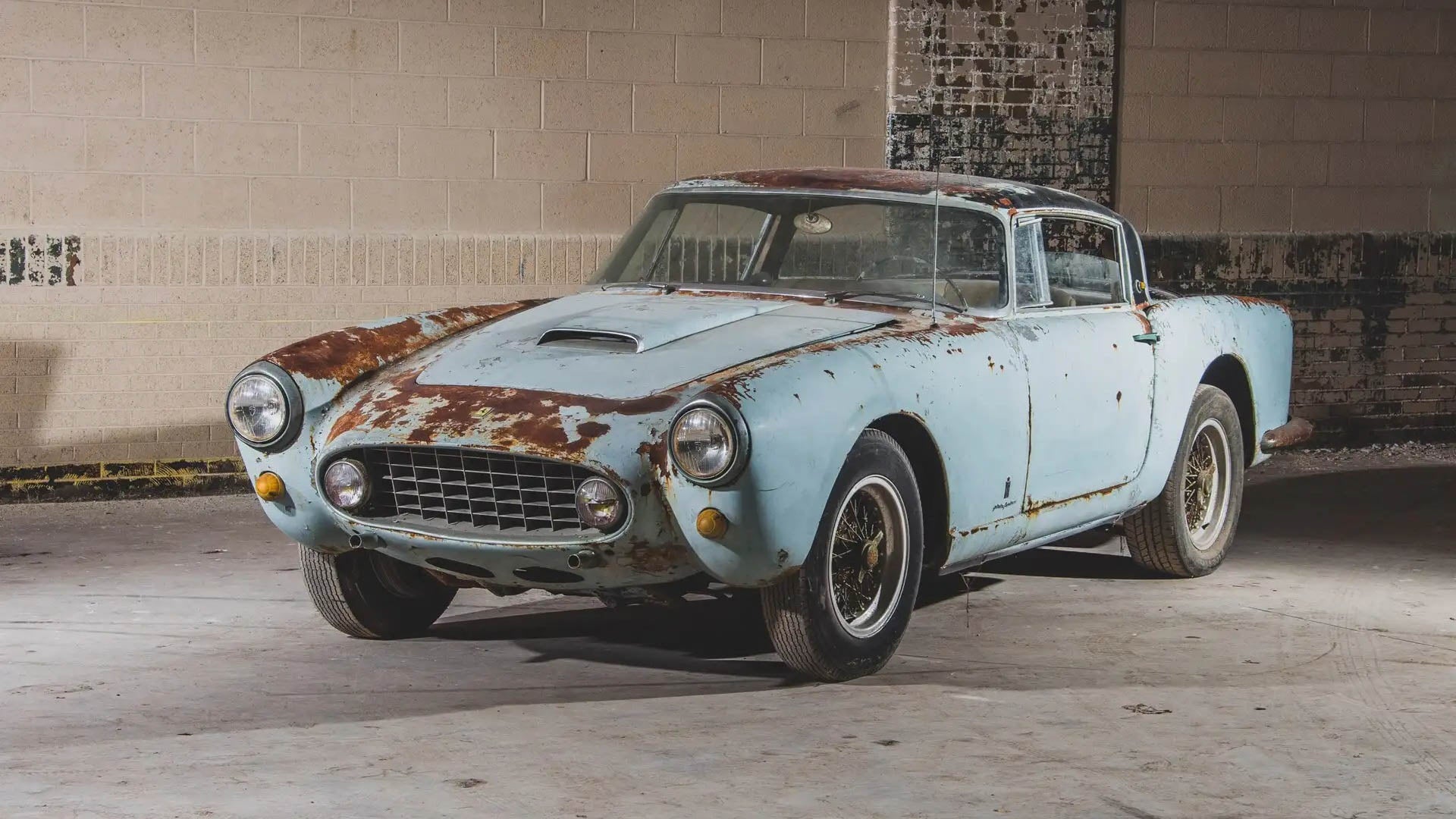Featured image for "No Reserve Auction: 20 Vintage Ferraris Unearthed in Ultimate Barn Find"