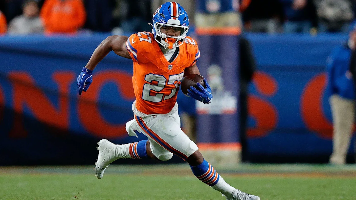 Broncos Injury Report Sets Run-Heavy AFC Title Path with Dobbins, Nix Out