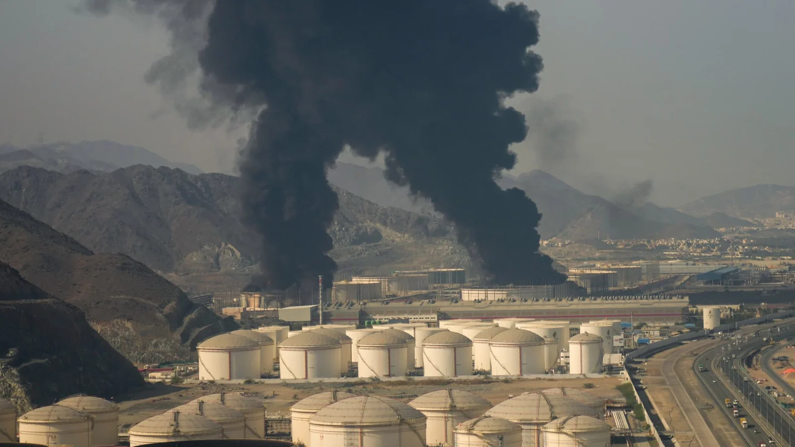 Iran Attacks Strike UAE Energy Hub as Tanker Is Hit Near Hormuz