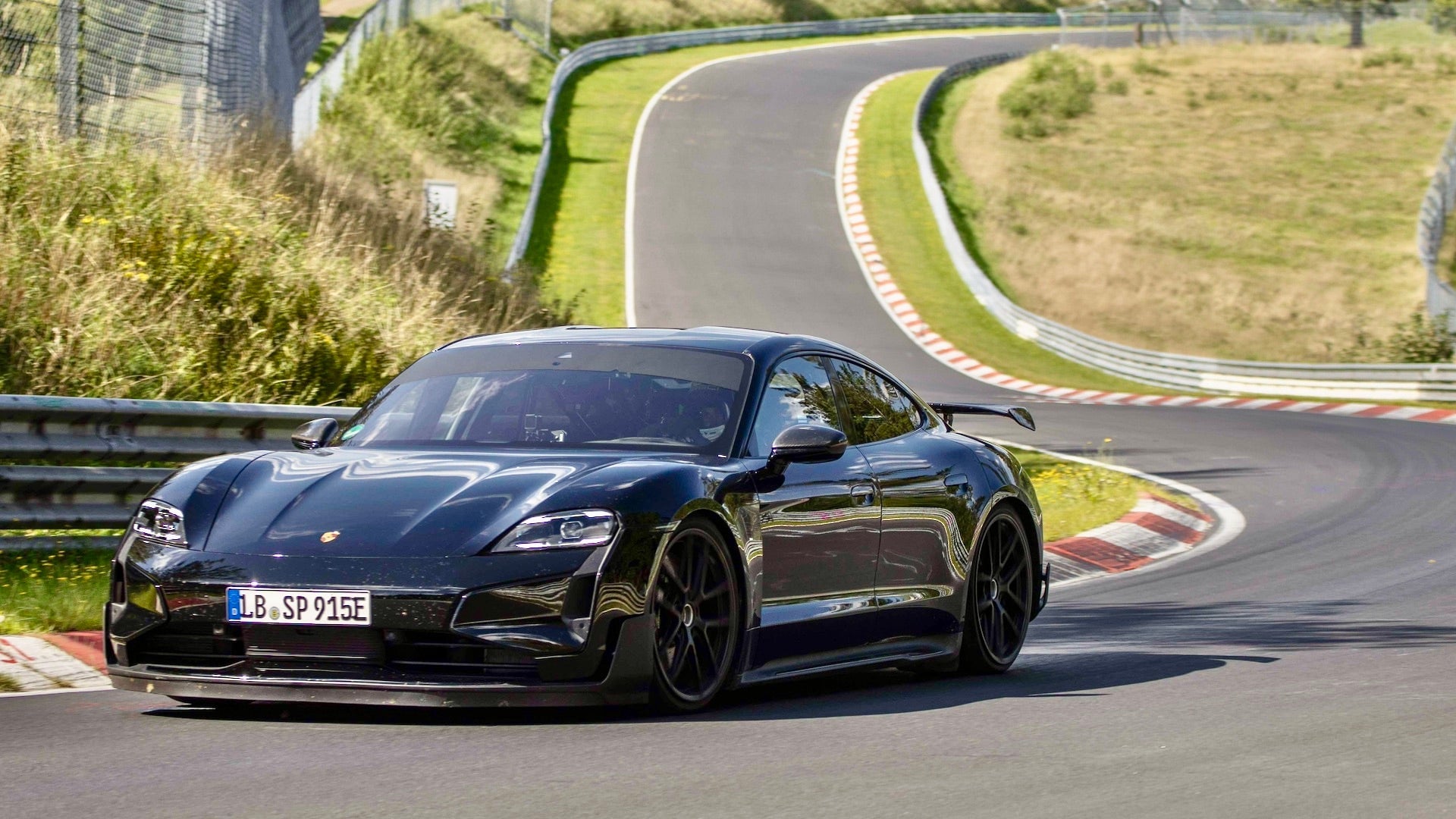 "Porsche Taycan Dethrones Tesla with Record-Breaking Nürburgring Lap"