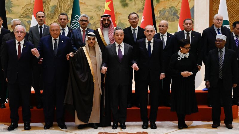 "China hosts Muslim-majority nations for Israel-Hamas peace talks"