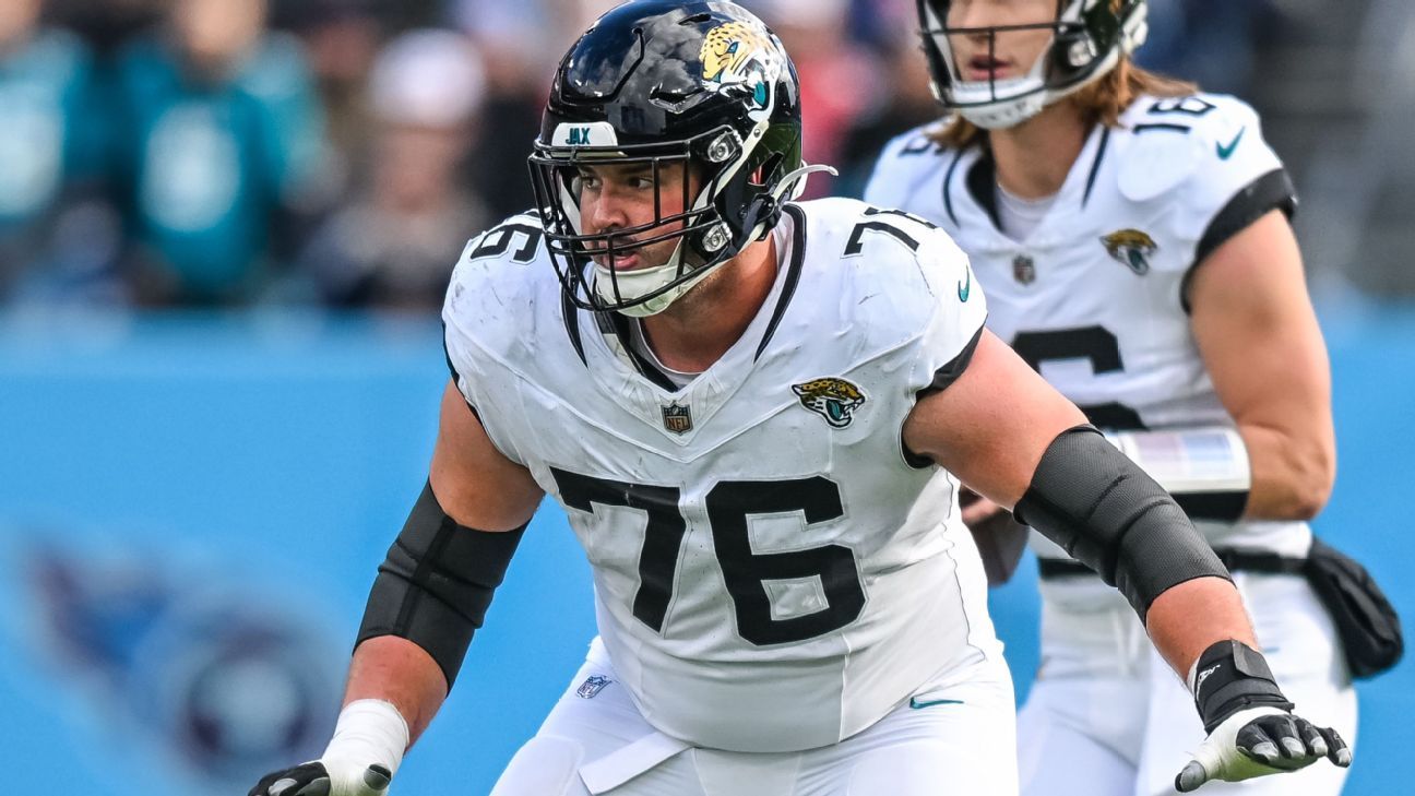 "Jaguars Secure Ezra Cleveland with 3-Year Extension"