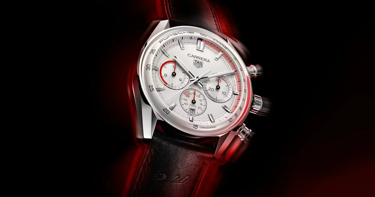 Featured image for TAG Heuer and Porsche Collaborate on Carrera Chronosprint x Porsche Collection