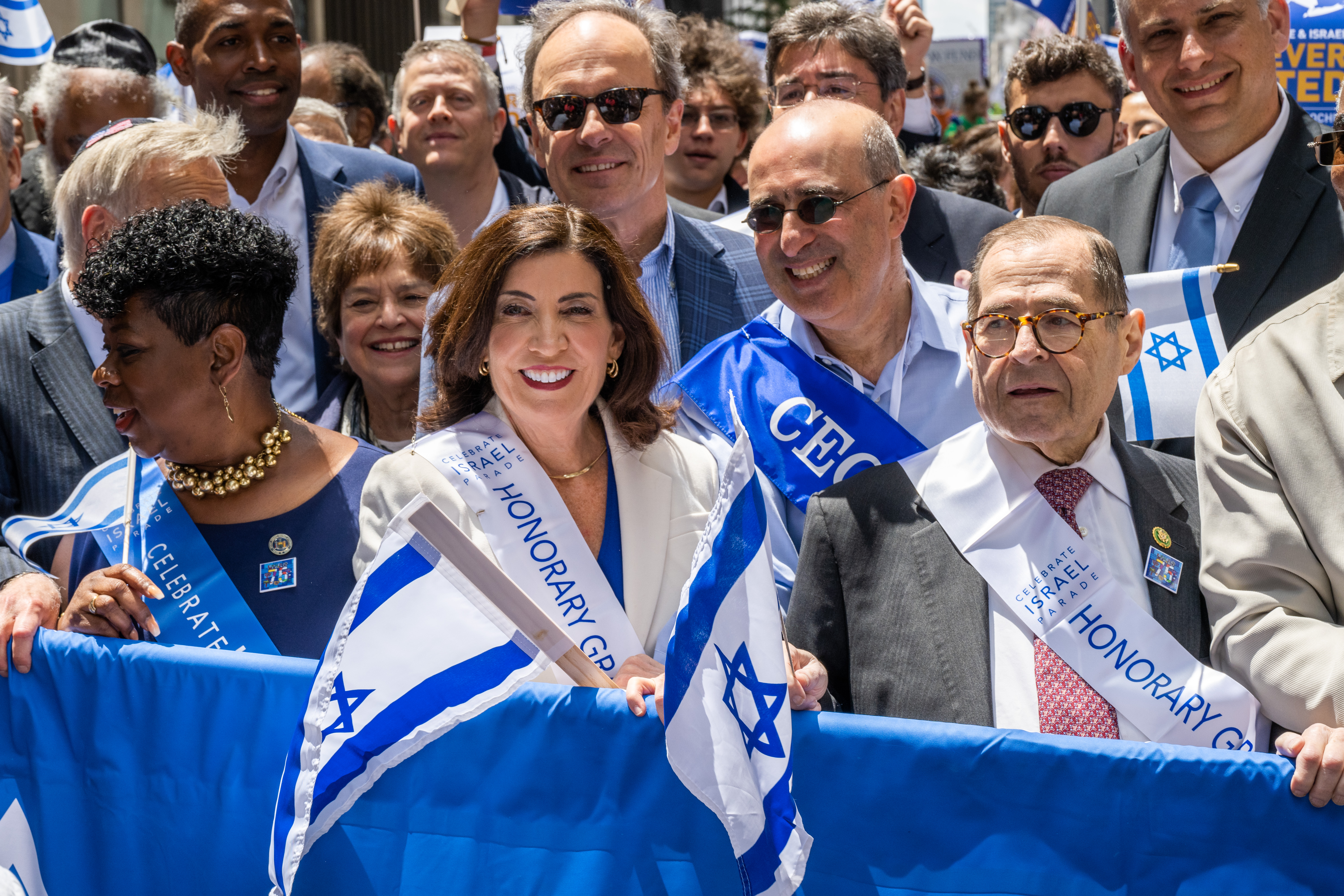 "NY Gov. Hochul's Pro-Israel Stance Takes Her to the Middle East"