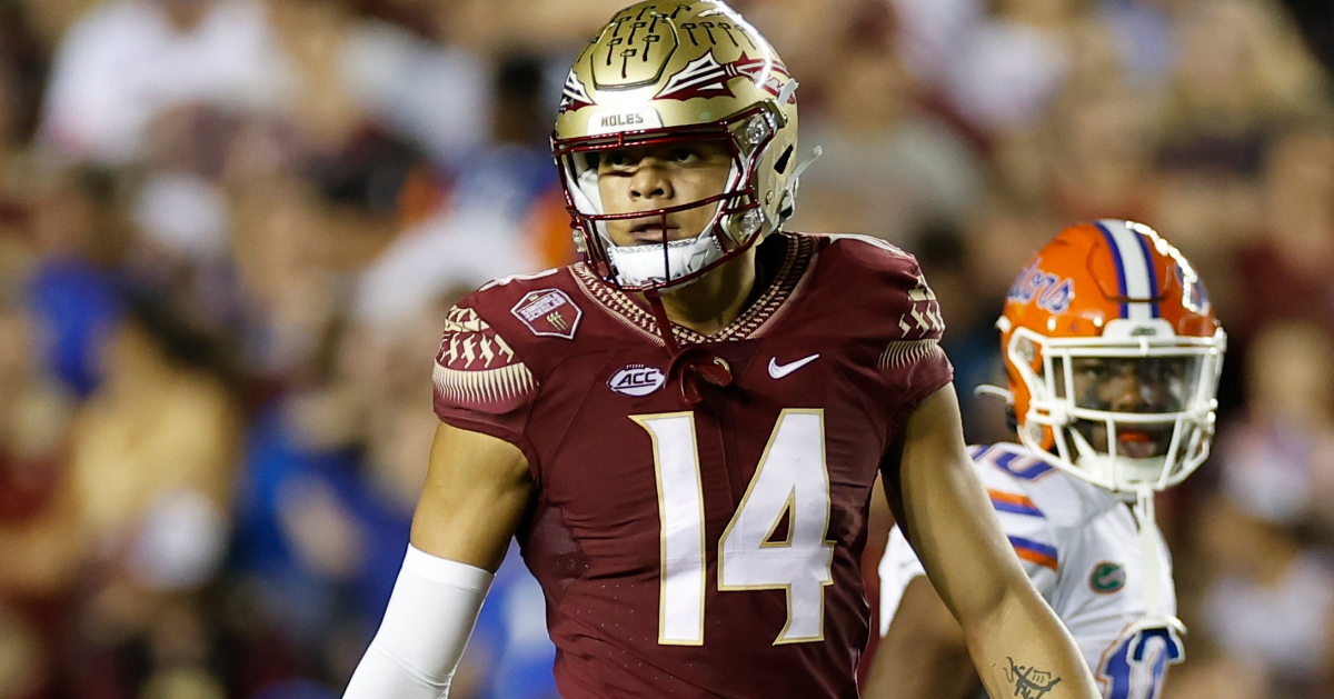 Featured image for Florida State WR Johnny Wilson Opts Out of Bowl, Declares for 2024 NFL Draft