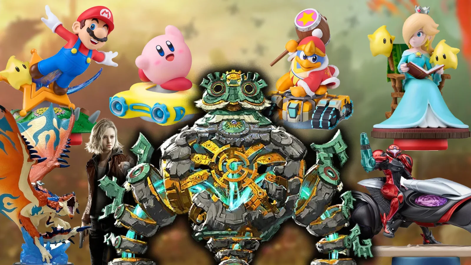 Featured image for Upcoming 2025–2026 amiibo Lineup Featuring Mario, Kirby, Resident Evil, and More