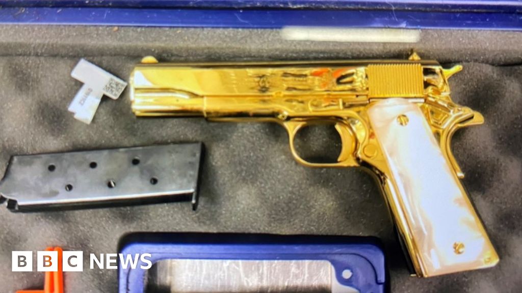 US woman caught with gold-plated gun in luggage at Sydney airport