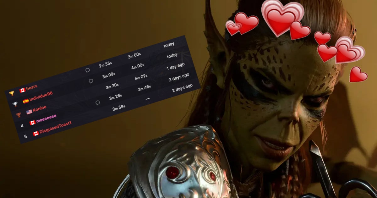 "Baldur's Gate 3 Speedrunners Push Boundaries with In-Game Intimacy"