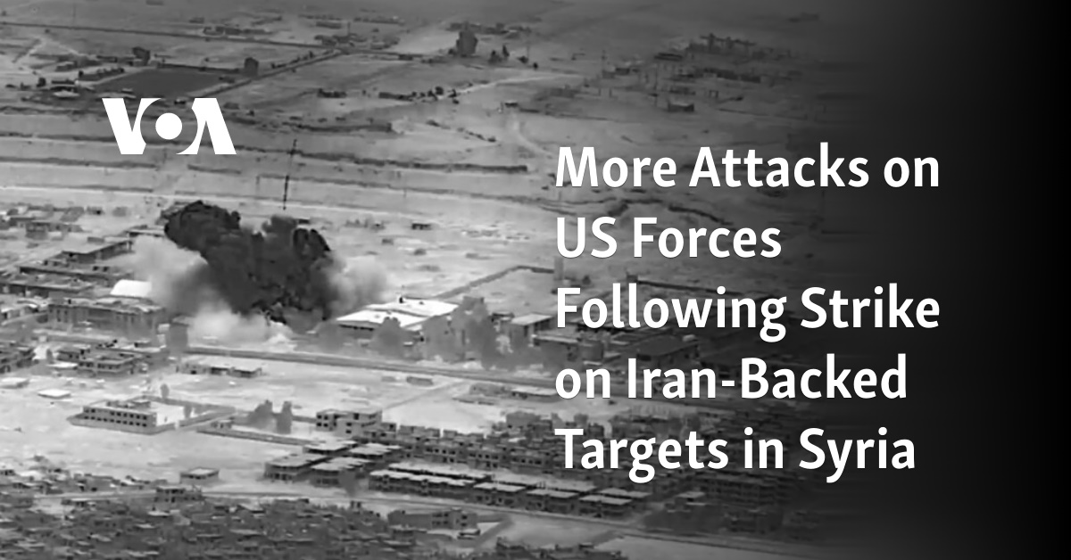Escalating Attacks on US Forces in the Middle East Following Strike on Iran-Backed Targets