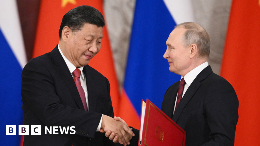 "Putin and Xi discuss China's peace plan for Ukraine negotiations"