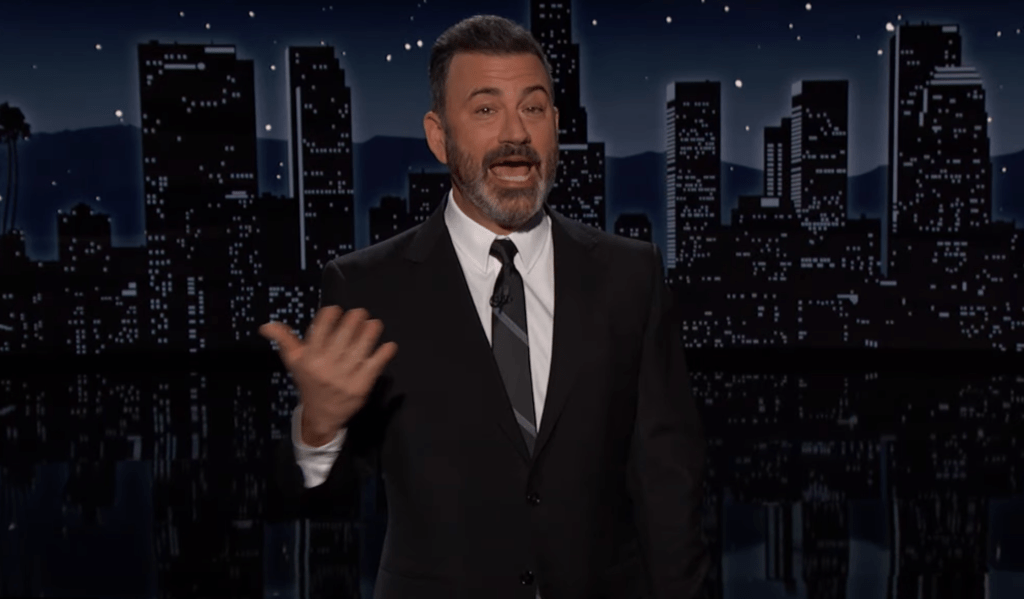 Jimmy Kimmel Mocks Trump's Indictment and Grand Jury Drama