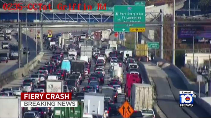 Series of Fatal Crashes Paralyze I-95 Northbound in Broward County