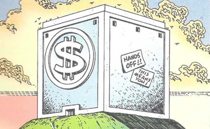 The ongoing crypto banking crisis and its ironic effects on the market.