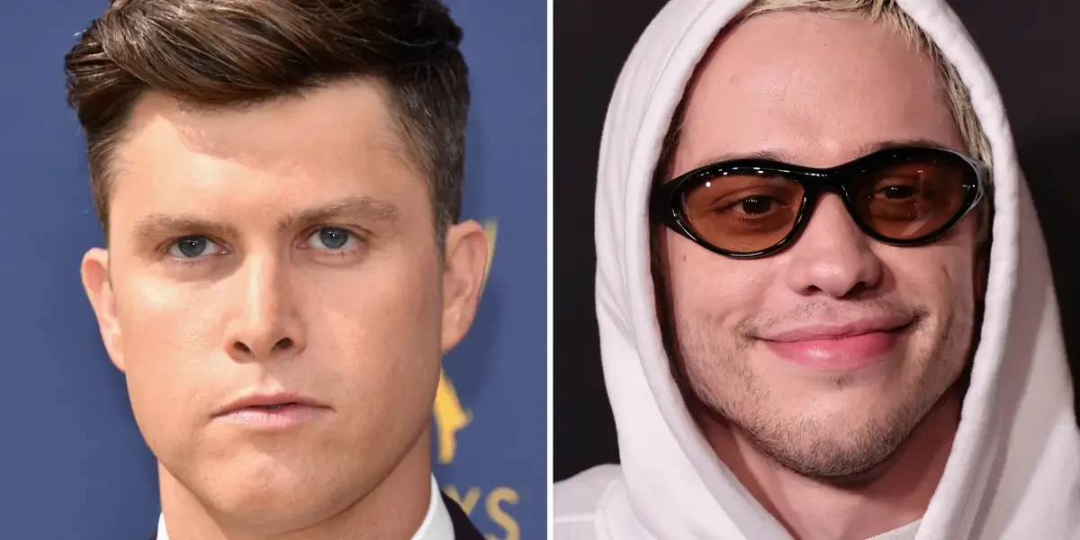 Colin Jost denies being under the influence when purchasing $280K ferry with Pete Davidson.