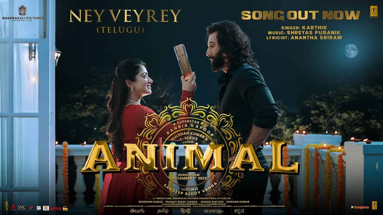 Featured image for "Emotional Animal Song Satranga: Ranbir Kapoor and Rashmika Mandanna's Bittersweet Love Story"