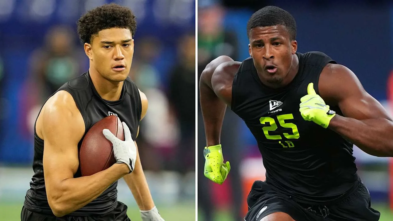 Hamilton Keeps It Light After Sonny Styles’ Frame Mogging at the Combine