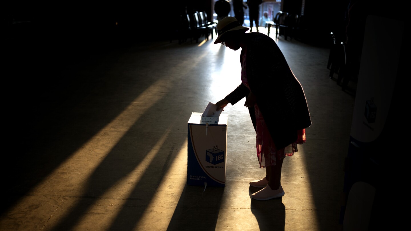 "ANC Faces Potential Loss of Majority in South Africa Election"